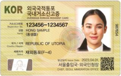 국내거소신고증